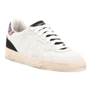 Women's P448 Made In Italy Leather Bali Textured Sneakers size various